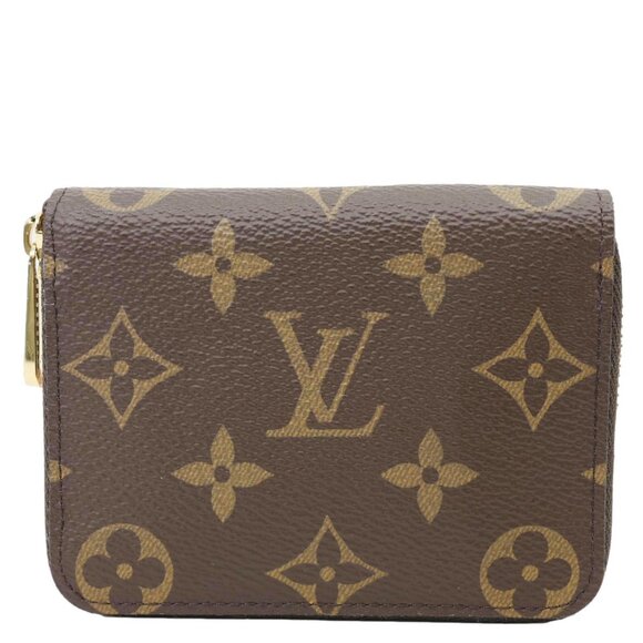 Louis Vuitton Monogram Canvas Zippy Coin Purse Brown - Picture 1 of 10